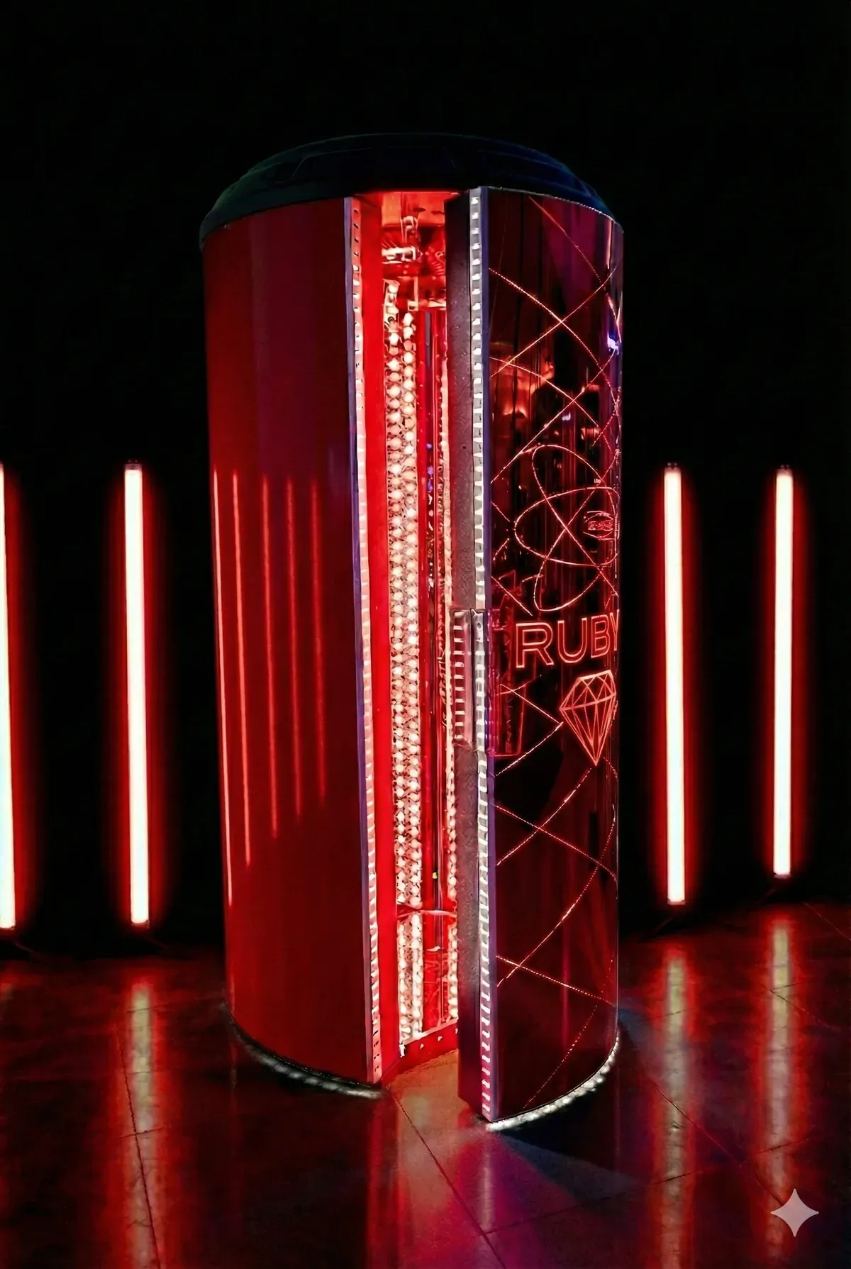 RUBY ARES PRO, pionowe urządzenie na całe ciało